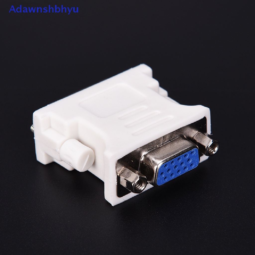 Adhyu Konektor portable hot top dual link DVI-I male Ana24+5Ke VGA female (15-pin) adapter ID