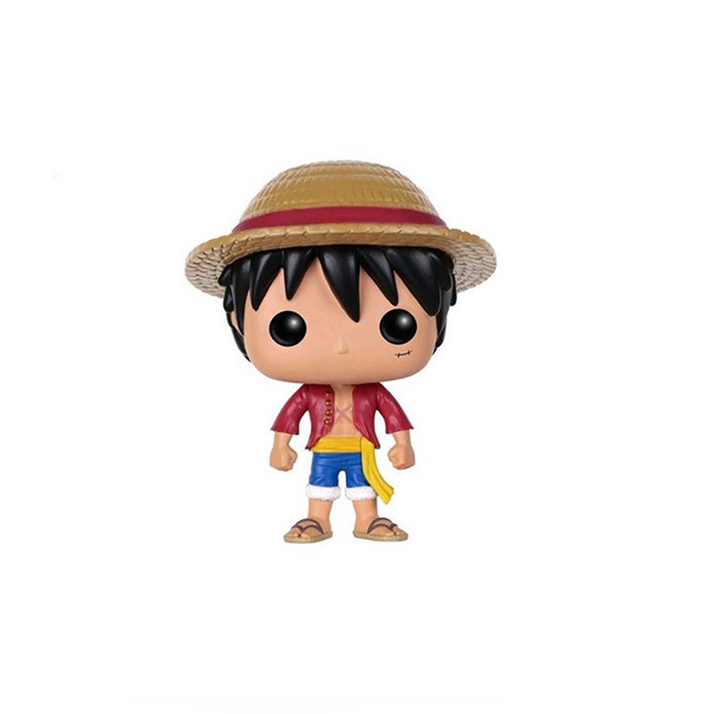 Bandai One Piece 10 cm Boxed Toy Figure Anime Jepang Karakter Model Mainan Figure Figure Koleksi Anak Hadiah Natal
