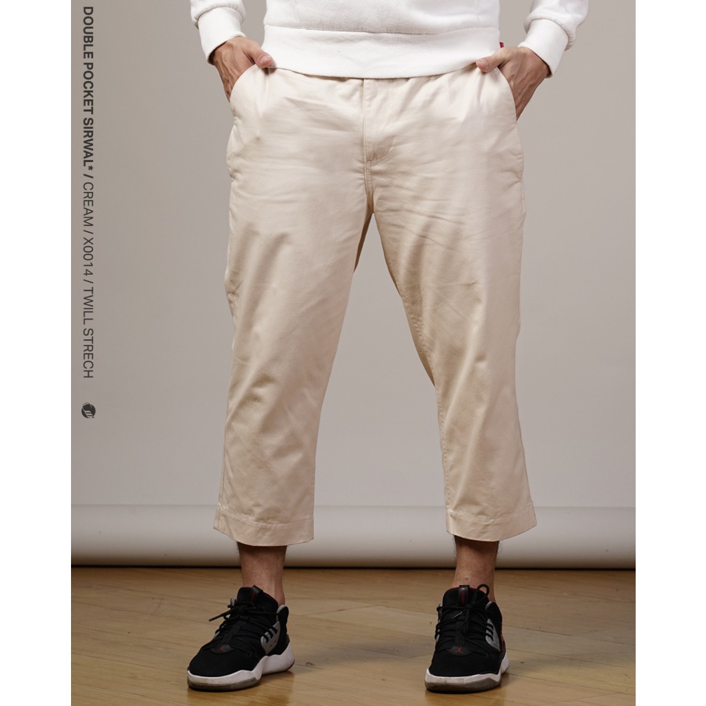 Celana Sirwal Kantor Samase X0014 Cream