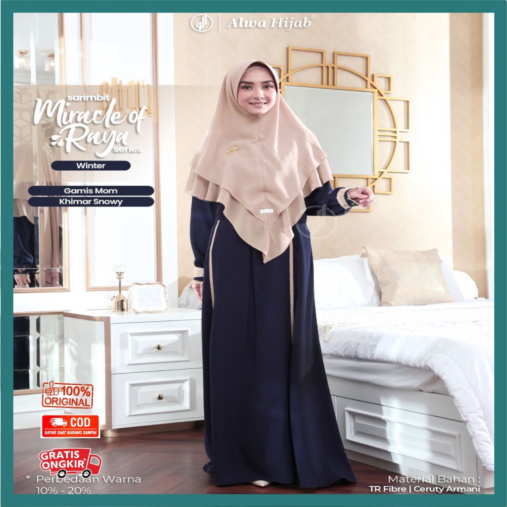 ALWA HIJAB TERBARU 2023 MIRACLE OF RAYA WINTER (PASHMINA & KHIMAR SNOWY ONLY) // READY STOCK & SIAP 