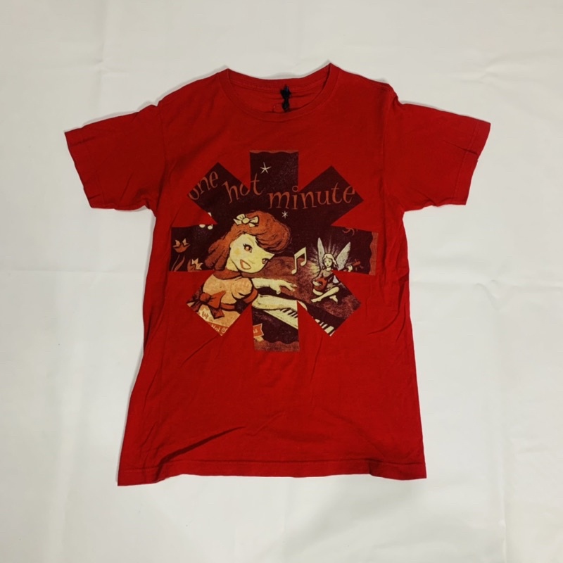 kaos band rhcp second  preloved