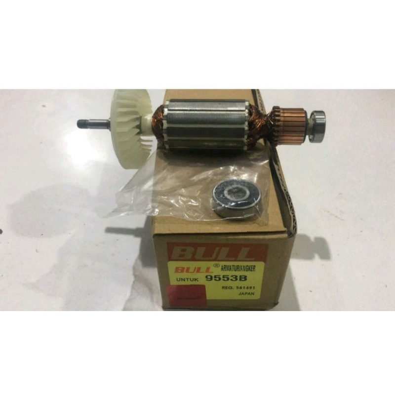 ARMATUR 9553 B / ANGKER 9553 B FOR MESIN GERINDA MAKITA 9553 B