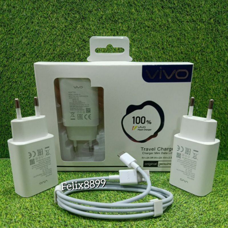 Charger Vivo Type C Fast Charging 18W Original 18 Watt