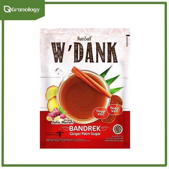 Nutrisari Wedang Bandrek / W'dank Bandrek 10 sachet