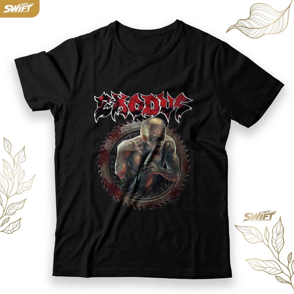 KAOS exodus band trash metal TSHIRT BAJU DISTRO