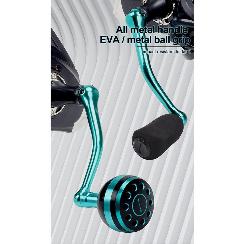 Reel Pancing Metal Dk Series 13bb, Fukushima KOI 10 bb uk 800 1000 2000 3000 maxdrag 17kg rell rel