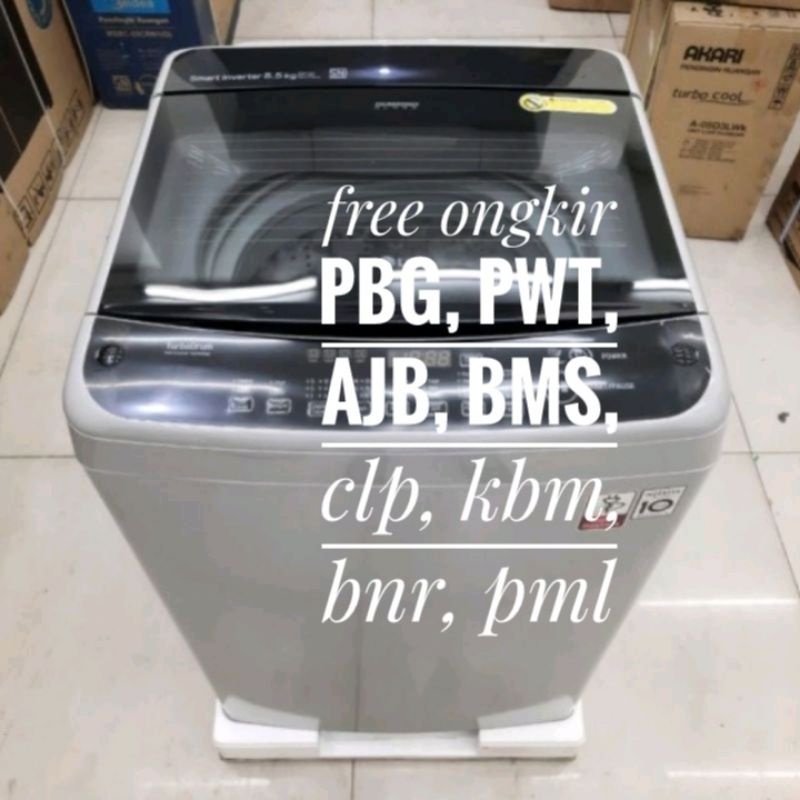 Jual t2185vs2m t2185vspck mesin cuci lg top loading smart inverter