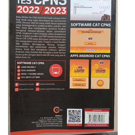 ↴ BUKU TES CPNS 2022/2023 ㆉ