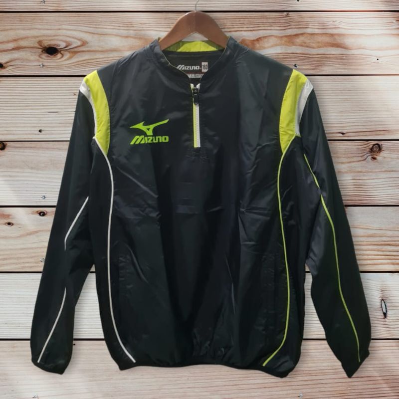 Thrift jaket running badminton tenis voli second branded MIZUNO size L ORIGINAL