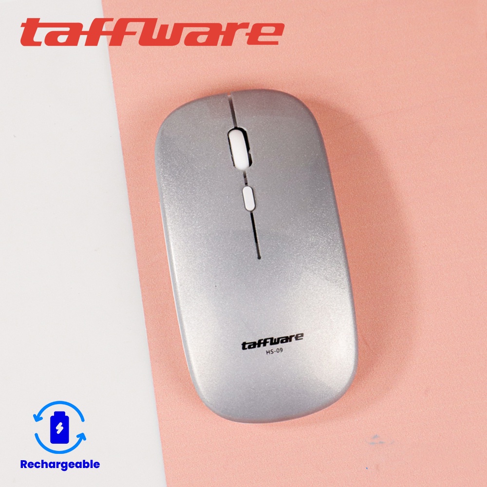 Mouse Wireless 2.4G Rechargeable - USB Wireless Conection