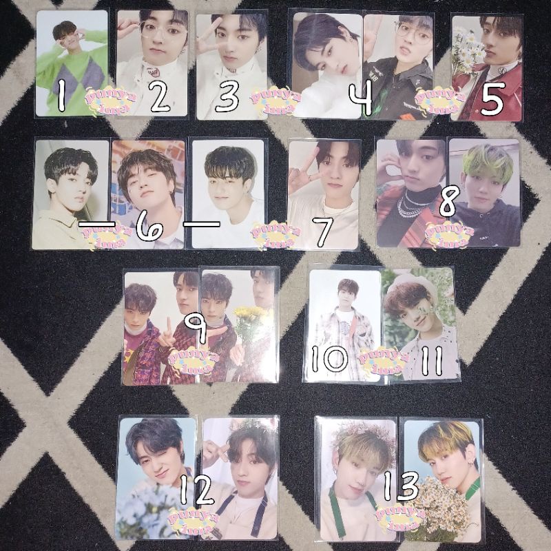 Official Photocard PC Haruto Jaehyuk Jihoon Jeongwoo Mashiho Doyoung Yedam Asahi Album The First Ste