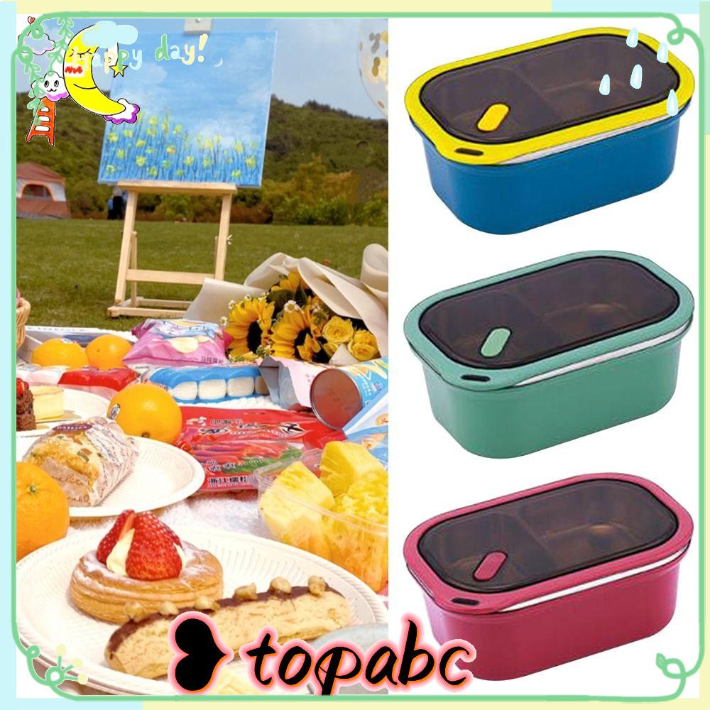 Top Lunch Box Microwavable Untuk Pelajar Pekerja Kantor Wadah Makanan Double Layer