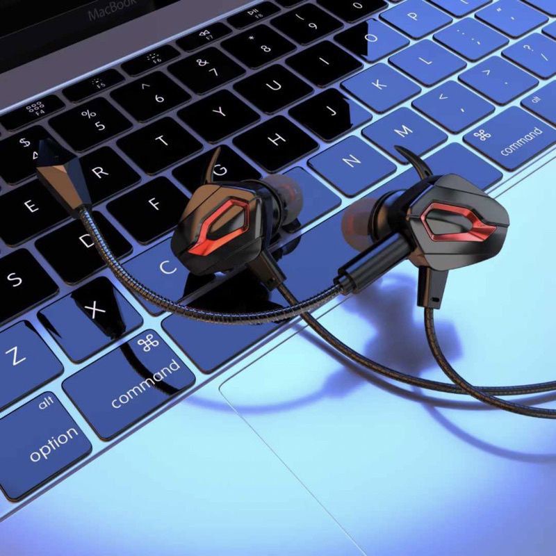 FREE BOX- Earphone Head Se Full Bass Gamers Gaming High Quality