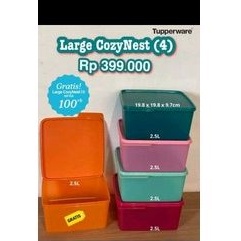 Large cozy nest tupperware