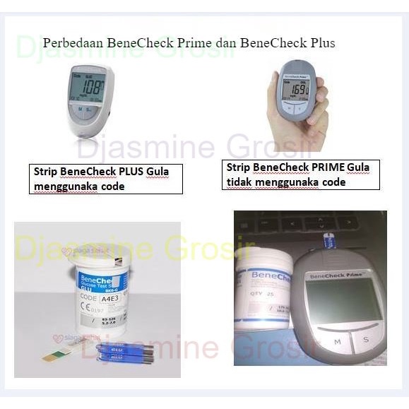 Benecheck Prime Strip Gula Glucose Glu