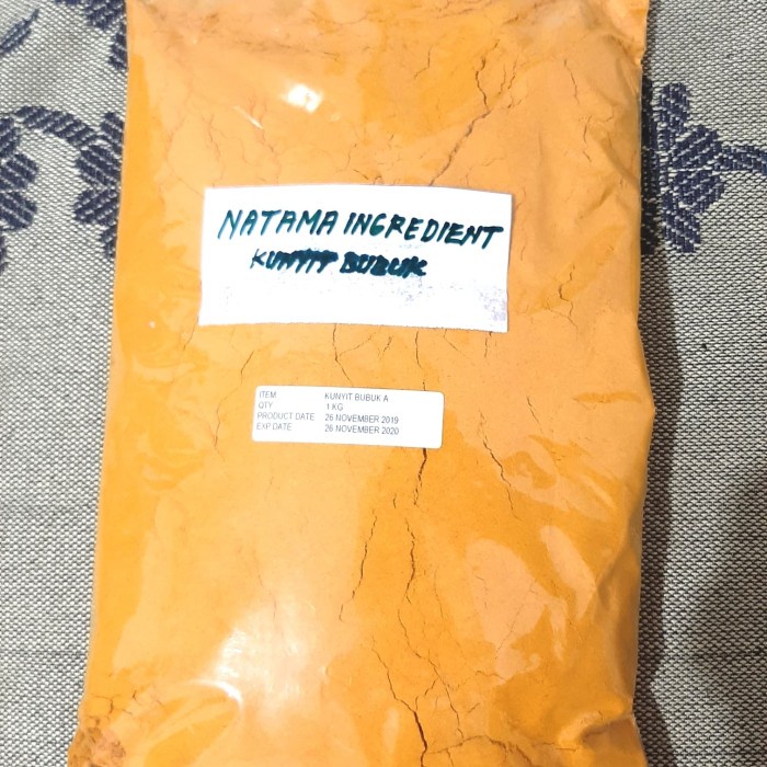 

KUNYIT BUBUK ASLI TAMPA CAMPURAN/ TURMERIC POWDER - 1 KG