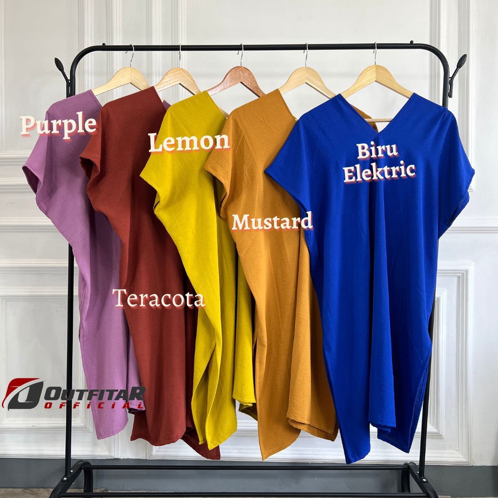 Atasan Wanita Blouse Nagita Long Square Premium