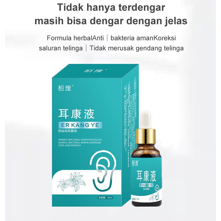 [COD]Telinga Bernanah, Obat Telinga Tuli, Obat Telinga Berair/ Telinga Tuli Permanen Obat Telinga Bernanah Obat Telinga Berair 20g /Curek /Berdengung