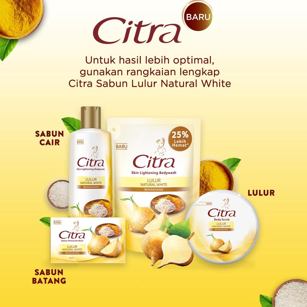 [KODE 262] Citra Sabun Mandi Cair Bengkoang Natural Glow 400Ml -Sabun Glow, Sabun Natural, Sabun Nat