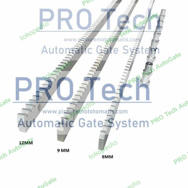 Rel Pintu Sliding Gerbang Otomatis Gear Rack