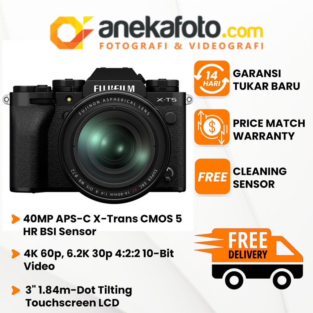 Fujifilm X-T5 Kit 16-80mm