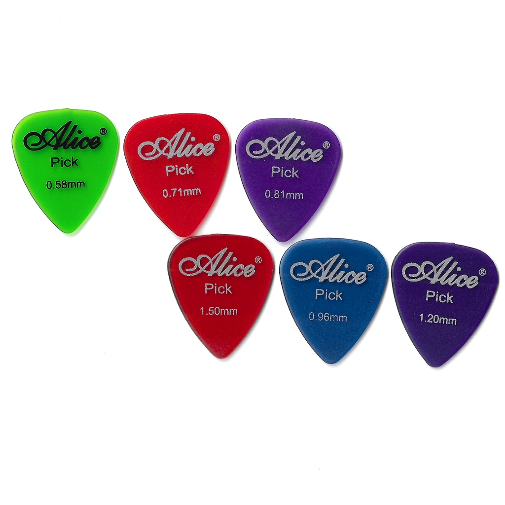 5Pcs alice AP-I Matte Clear Pick Gitar