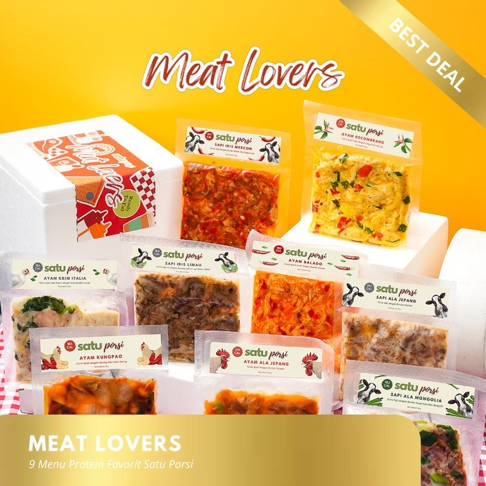 

⭐BISA COD⭐ Satu Porsi MEAT LOVERS