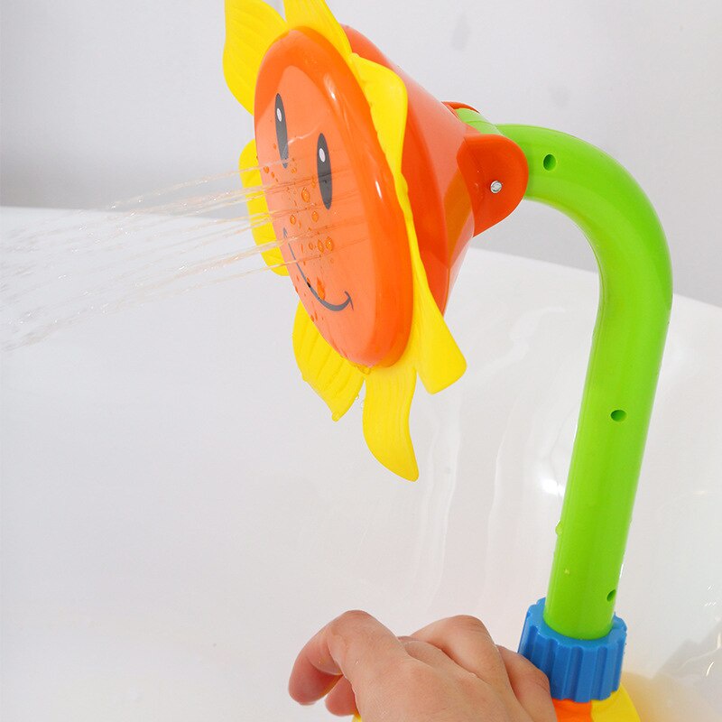 Sunflower Shower Elektrik Baby Bath Toys Mainan Shower Anak Shower Mandi Anak Mainan Mandi Anak Mainan Air Anak