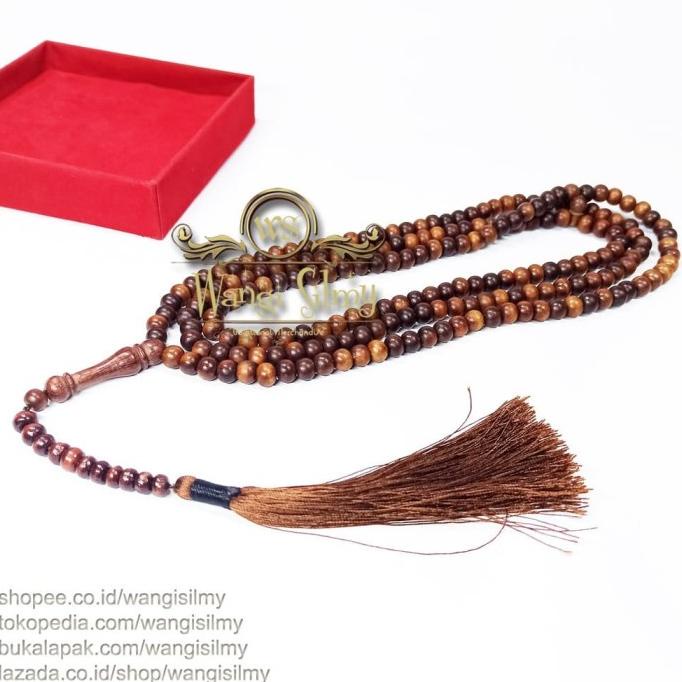 Tasbeh Tasbih Stigi Laut 200 Butir - Tasbih Kayu 200 Butir Stigi Laut