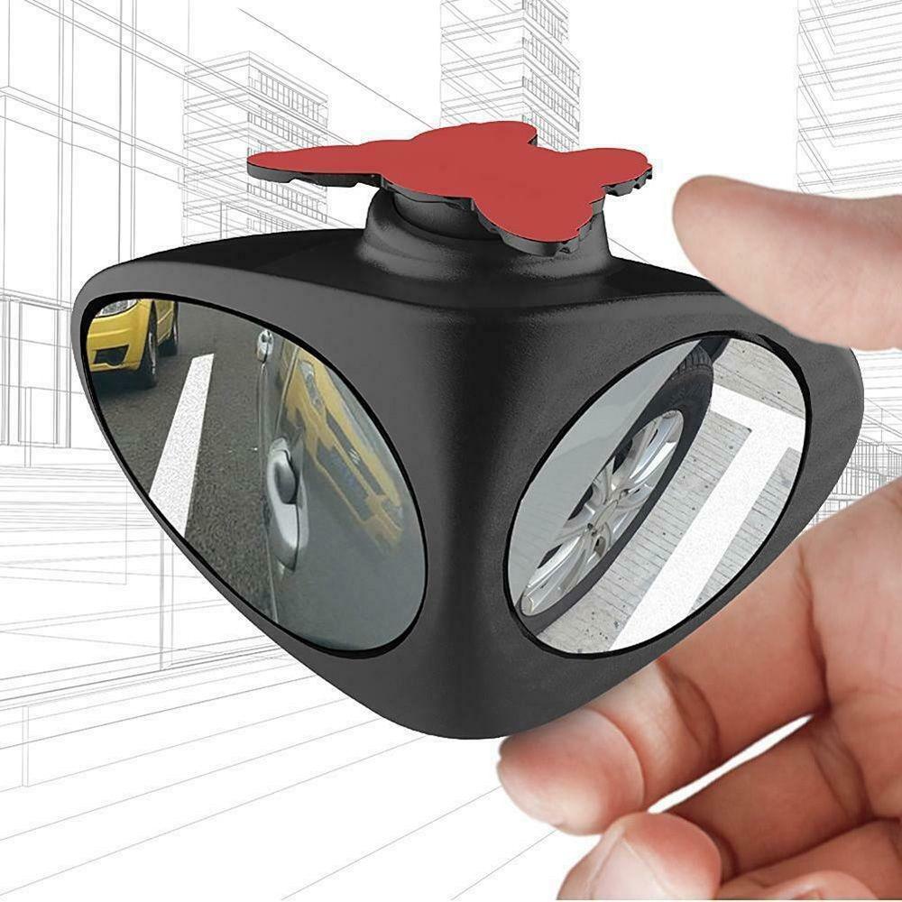 Nanas 1biji Blind Spot Convex Mirror Adjustable Parkir Spion Samping Mobil Yang Dapat Diputar