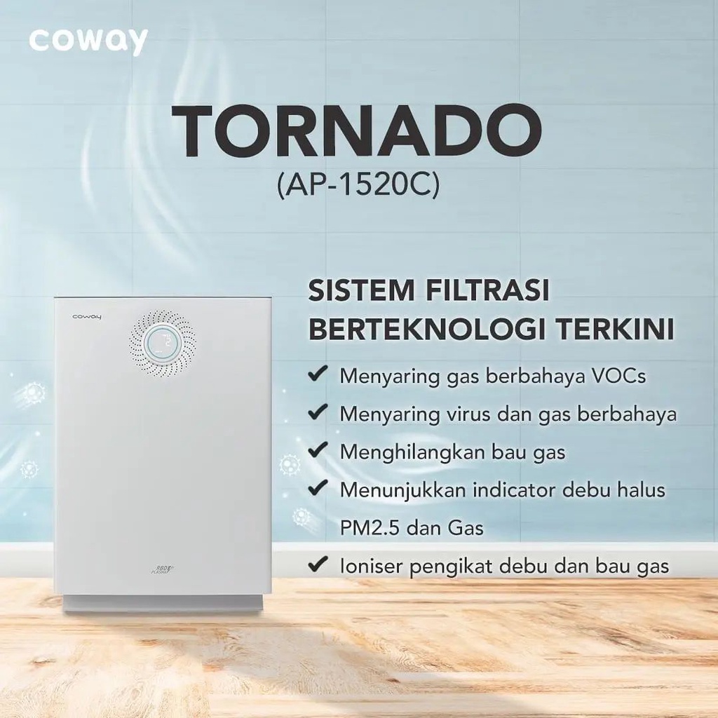 Air Purifier Coway Tornado AP-1520C