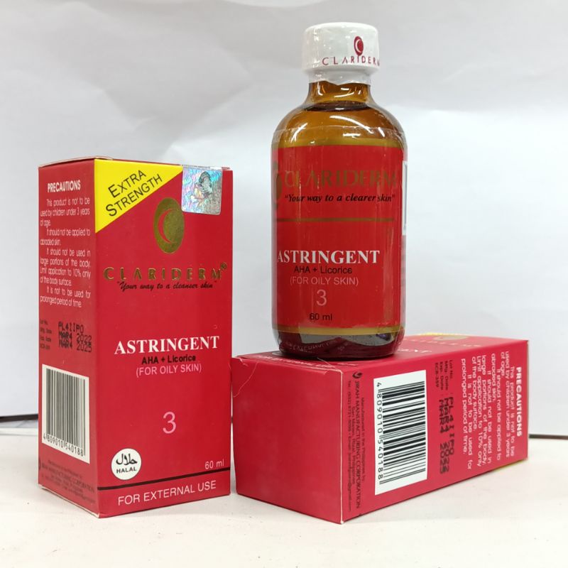 TONER CLARIDERM 60 ML SUPER