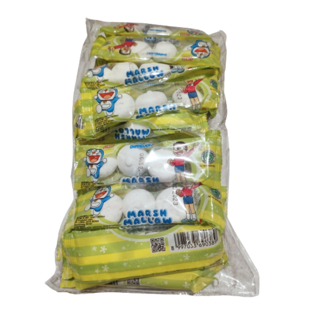 

Doraemon MarshMellow 1 Bungkus Isi 20 Pcs Ready Stok Baru