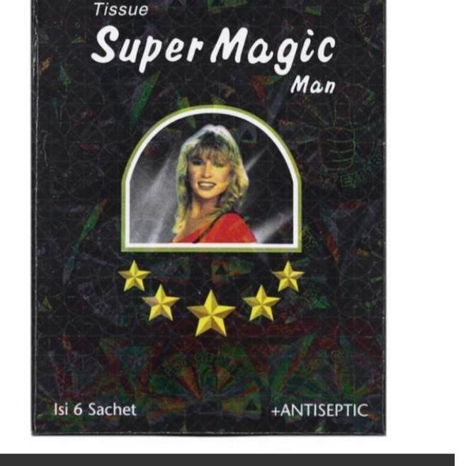 ㅅ Tisu magic tissue super magic man antiseptic ¥
