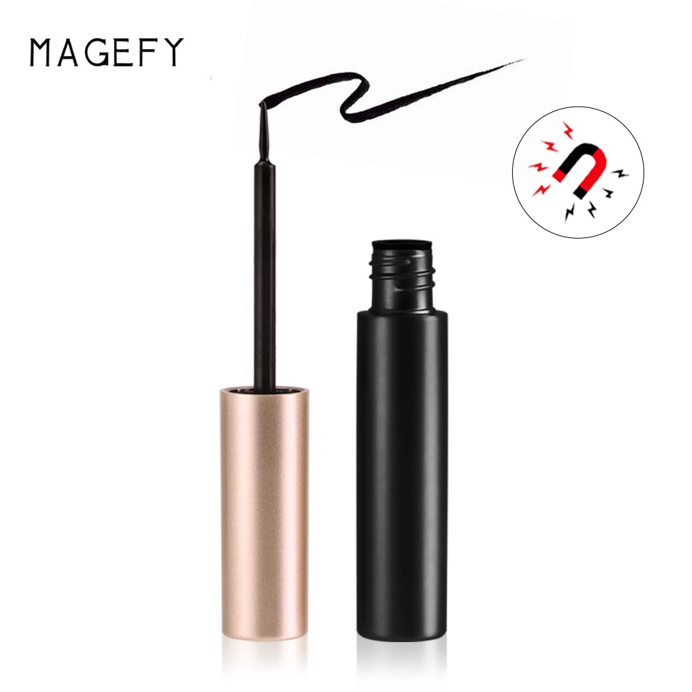 MAANGE Eyeliner Magnetic Hitam (Black) For Lashter - Liquid Magnetic Waterproof Eyelashes Bulu Mata Magnetik Alat