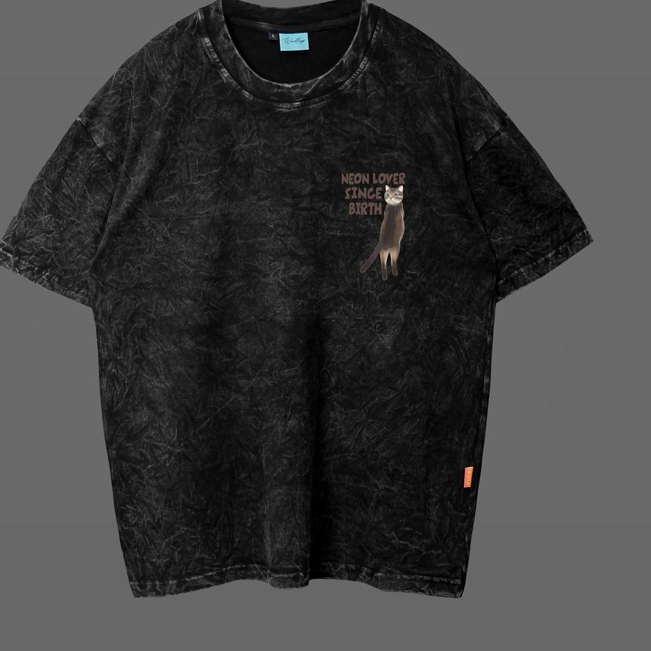 Menarik Woodlays Tshirt Neon Washing Oversized