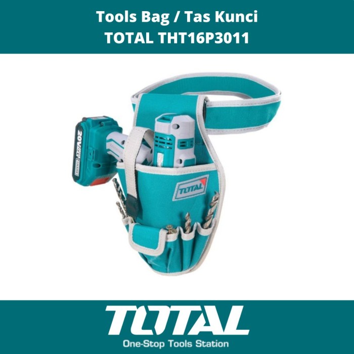 Jual Tas Pinggang Tool Kit Pertukangan Tools Bag Tas Kunci Total