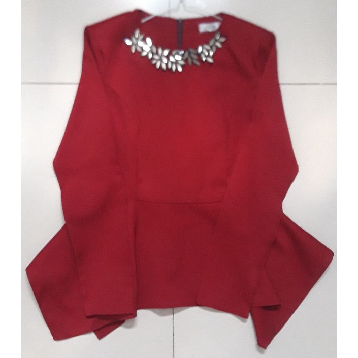 PL Peplum Top Zalia