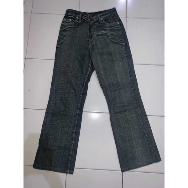 CELANA JEANS CUT BRAY UK 28 PL PRELOVE PRELOVED