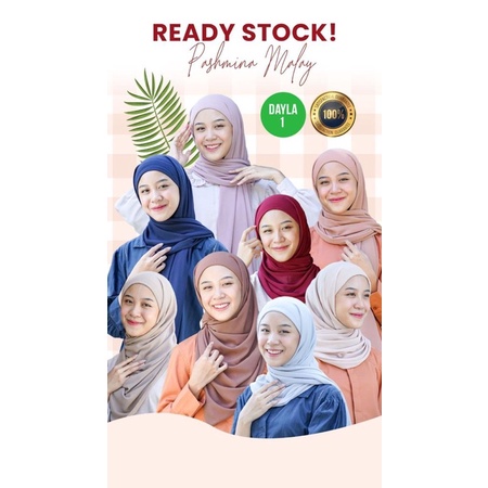 Pashmina instan melayu