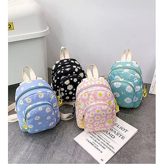 [COD] Tas Ransel Sekolah Anak Mini Bunga Tas Sekolah Anak Perempuan PAUD TK SD SMP SMA Terbaru Termu