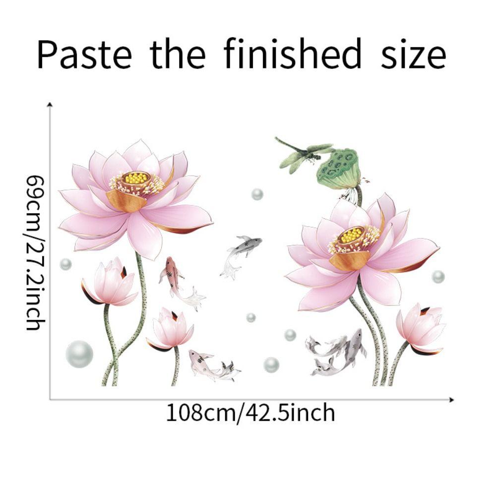 [Elegan] Wallpaper 2pcs/set Capung Hidup 3D DIY Dekorasi Rumah Sofa Latar Belakang Dinding Mode Di Dalam Ruangan Dekorasi Mural Decal