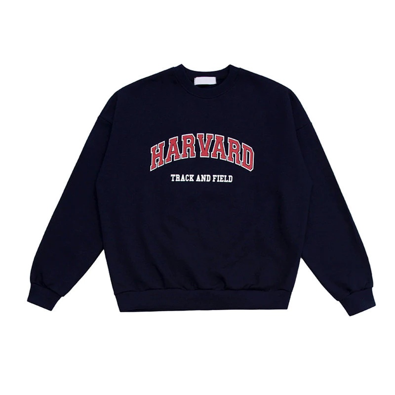 HARVARD Sweatshirt Basic II Sweater Crewneck Print DTF II Sz M - XL Anak &amp; Dewasa ( Pria &amp; Wanita )