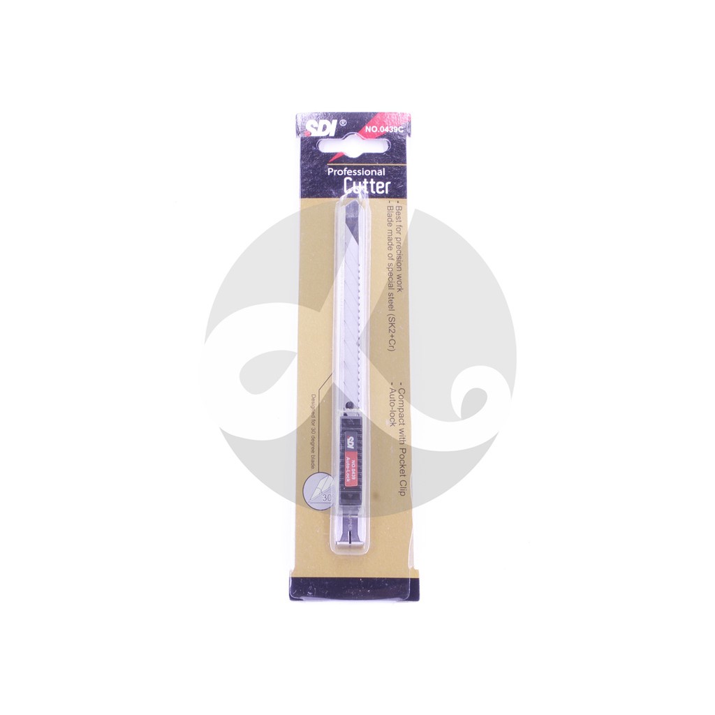 

Cutter Kecil SDI 0439 Pisau Pemotong Kertas Stationery Alat Kantor