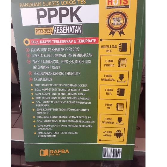 

☞Special Edition PANDUAN SUKSES LOLOS TES PPPK 2022-2023 KESEHATAN [134]