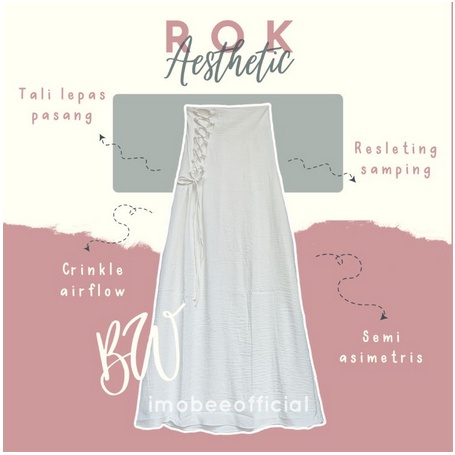 Tq88indonesia Fashion Rok Maxi Wanita Terbaru / ROK AESTHETIC Casual Cewek / Rok Panjang Polos / Ootd Kasual