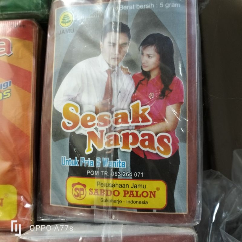 

jamu sesak nafas super sabdo palon isi 10sacet