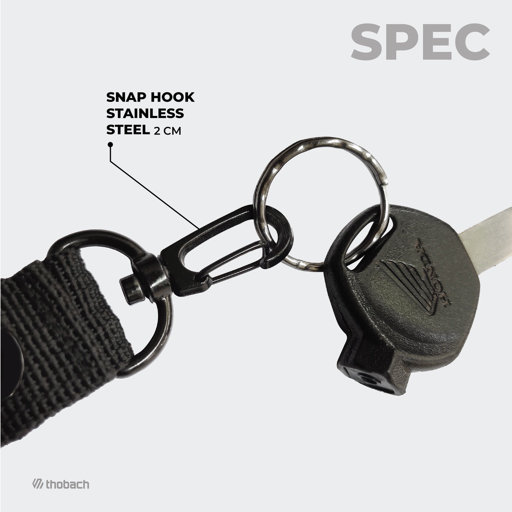 THOBACH-AKSESORIS KEYCHAIN GANTUNGAN KUNCI
