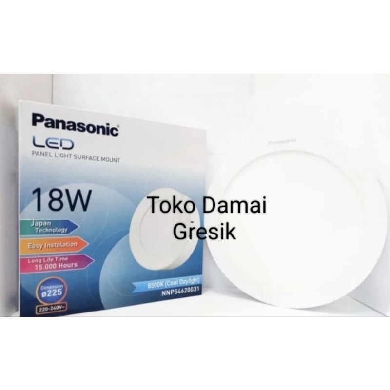 Lampu Led Panel Outbow Bulat Panasonic 18 Watt NNP54620031