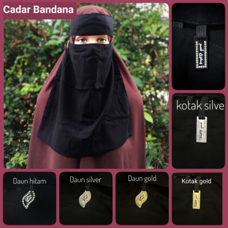 Cadar / Niqab Bandana Bedoon Essm Import Original Saudi